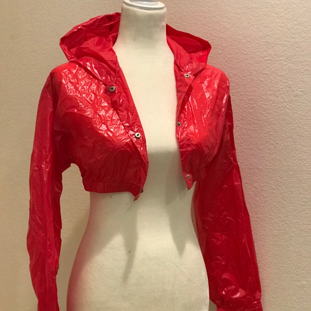 Crop top swimsuit cover up